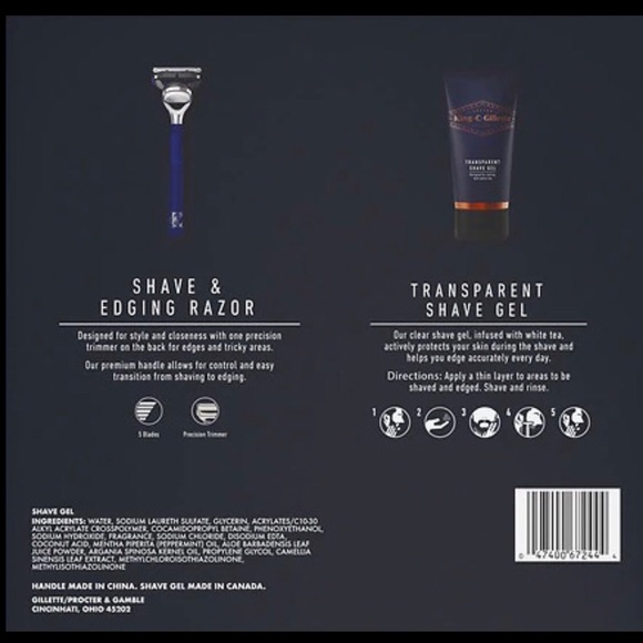 king c gillette Grooming King C Gillette Shaving And Edging Razor